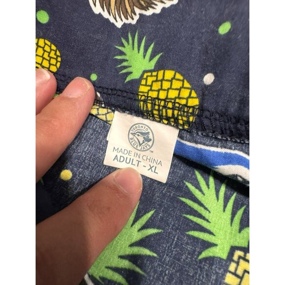 Toronto Blue Jays Hawaiian Shirt XL Pineapple Lourdes Gurriel Jr - Picture 5 of 6